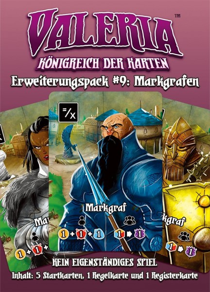 Valeria - Königreich der Karten: Erweiterungspack #9: Markgrafen