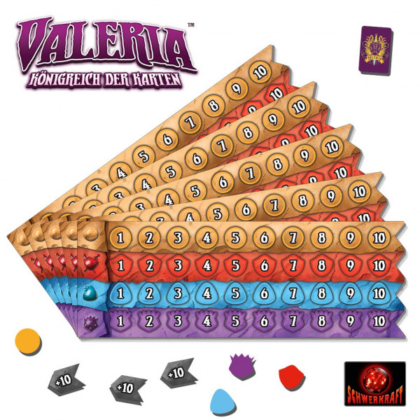 Valeria: Königreich der Karten – Ressourcenleiste