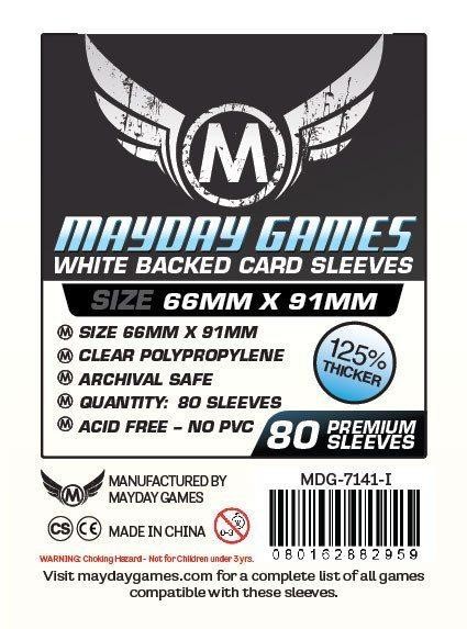 Mayday Premium White Backed Card Game Size