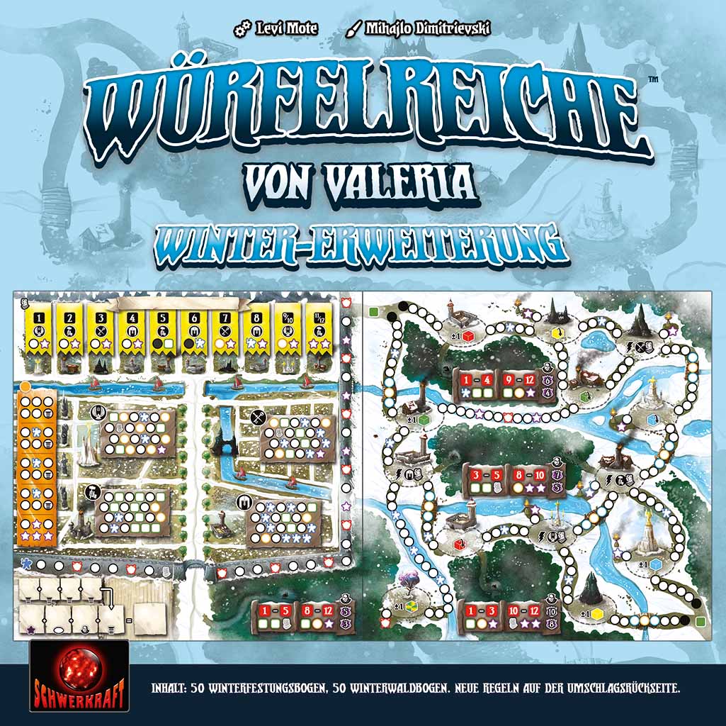 Die Würfel Von Valeria – Roll & Write Gesellschaftsspiel (französische Version)