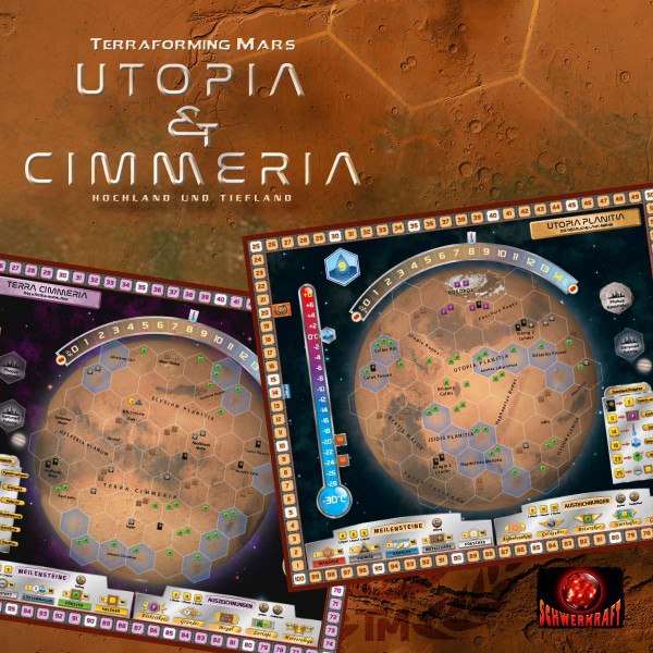 Terraforming Mars: Utopia & Cimmeria