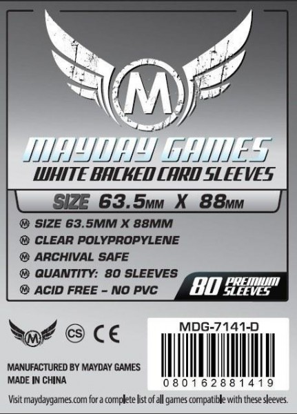 Mayday Premium Gray Backed Card Game Size