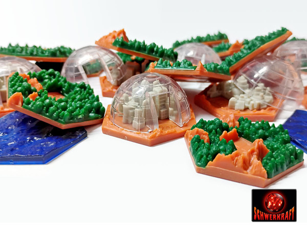Terraforming Mars: 3D-Plättchen für Amazonis