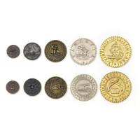 Piratenschiffe-Spielgeld