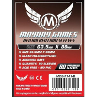 Mayday Premium Red Backed Card Game Size gallery
